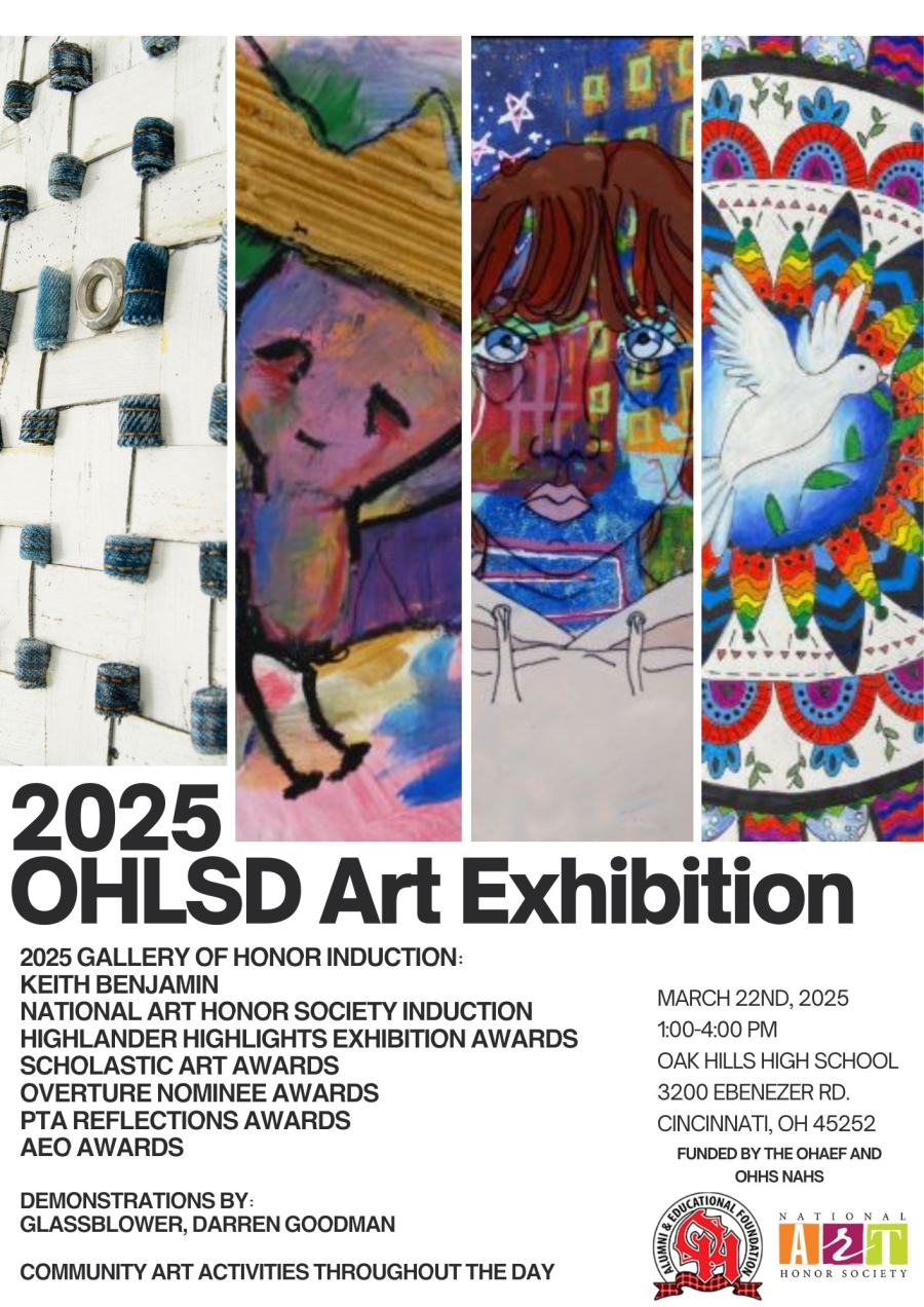 Save the Date for the OHLSD Art and Design Exhibition!